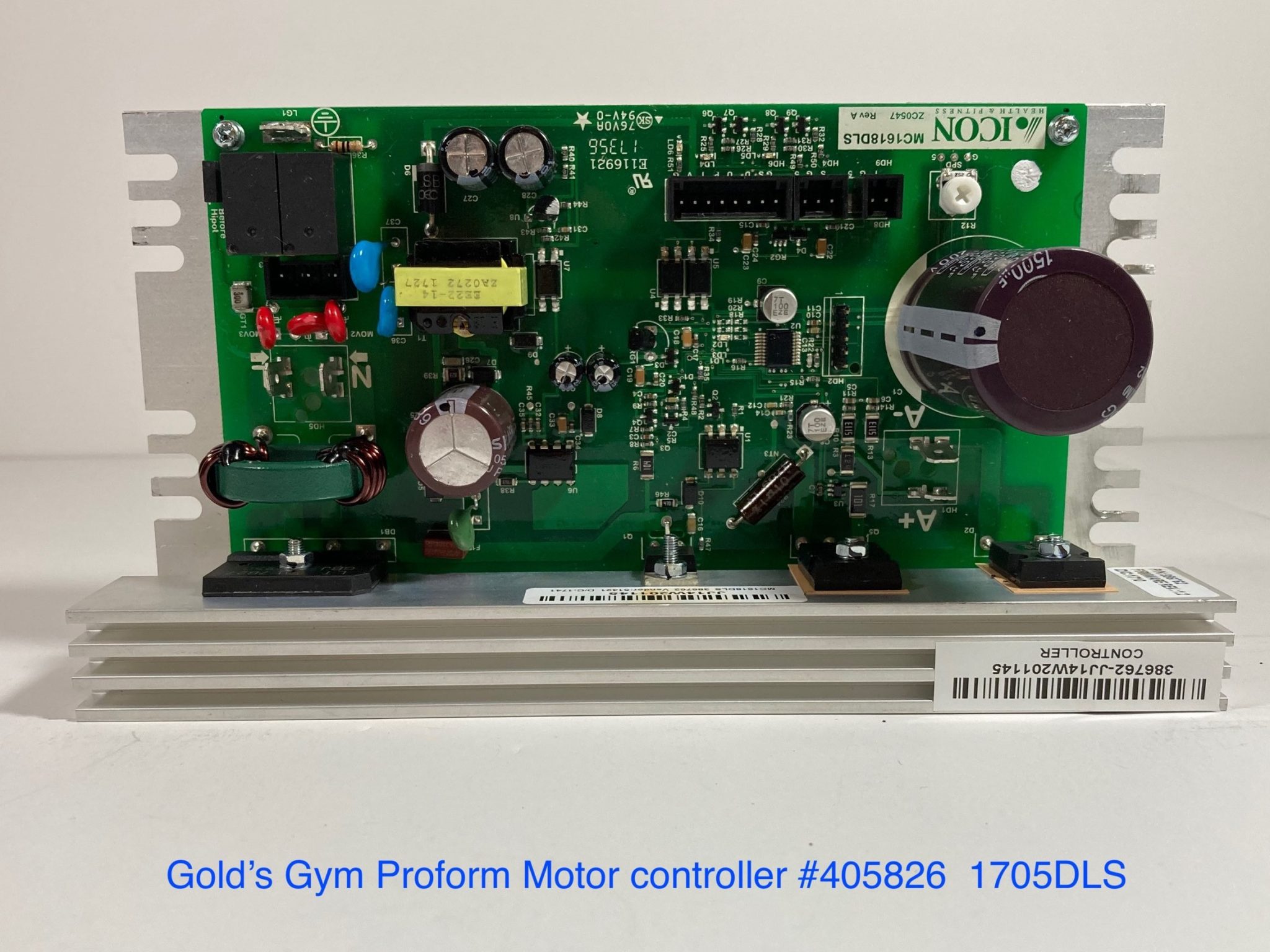 Treadmill Gold’s Gym Proform Motor Control Board 1705 DLS AND 405826