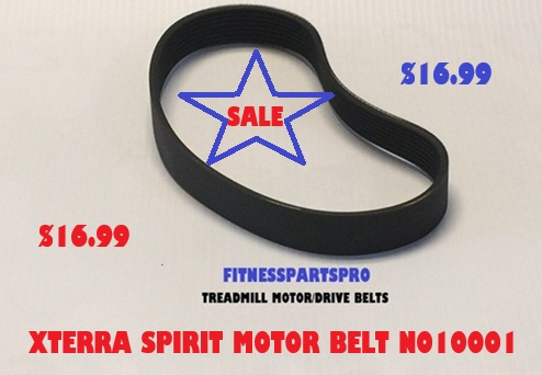 SPIRIT XTERRA TREADMILL MOTOR BELT DRIVE BELT #N010001